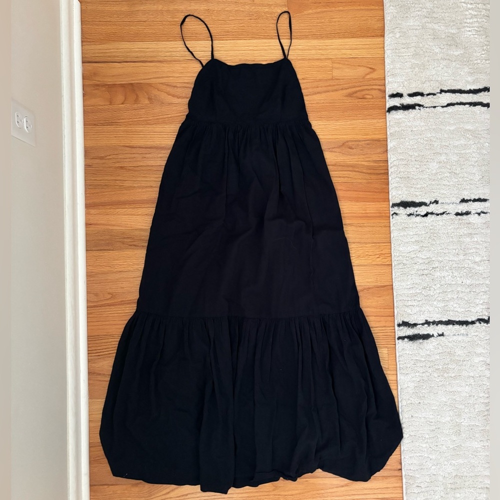 Abercrombie & Fitch Black Maxi Dress